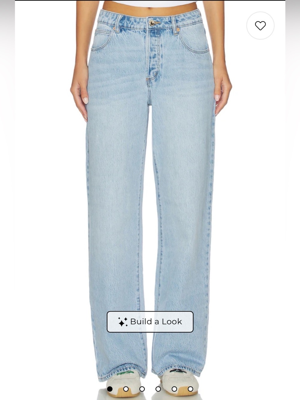 ROLLA'S Kate Baggy Jeans – 29-Light Wash- High Rise-Straight- Premium Denim - Picture 1 of 14
